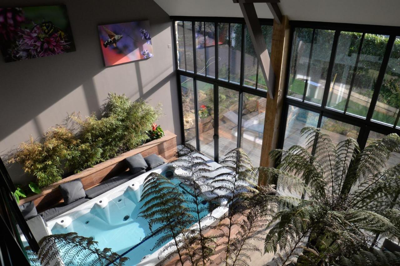 La Grange De Tissey Grand Gite Avec Spa Et Sauna Dragey Exterior foto